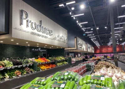 Environmental Design – Interior and signage design transformed a traditional store into a modern renovation prototype for future locations. Design-driven solutions balanced aesthetics and constructability to create a cohesive, brand-forward environment.